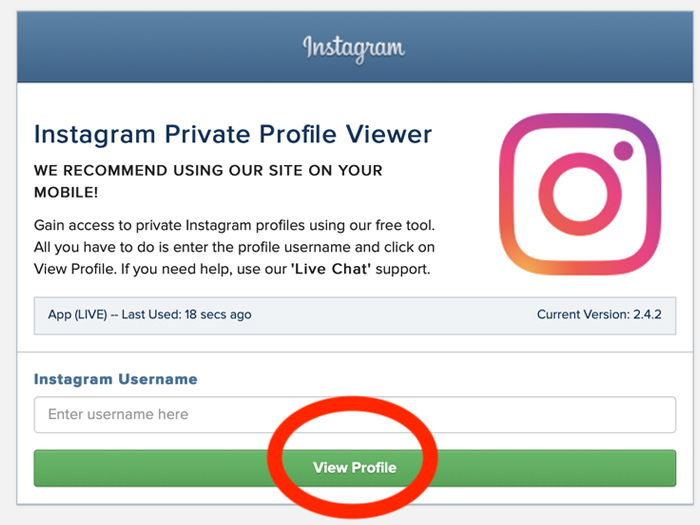 instagram private profile viewer 