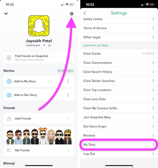 How to retrieve deleted sent snaps or incoming snaps on Snapchat?