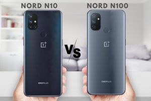 OnePlus Nord N10 5G Vs Nord N100: images
