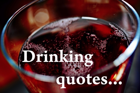 Funny Drinking quotes
