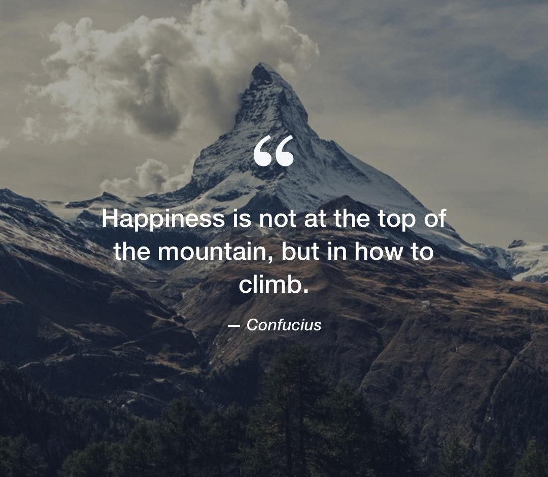 Quotes About Climbing Mountains