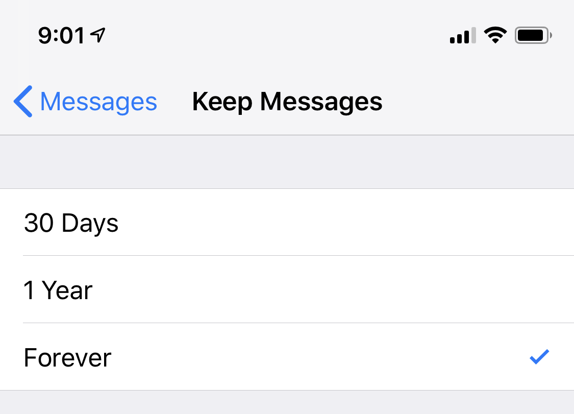 how to delete a message on iphone so the other person can't see it