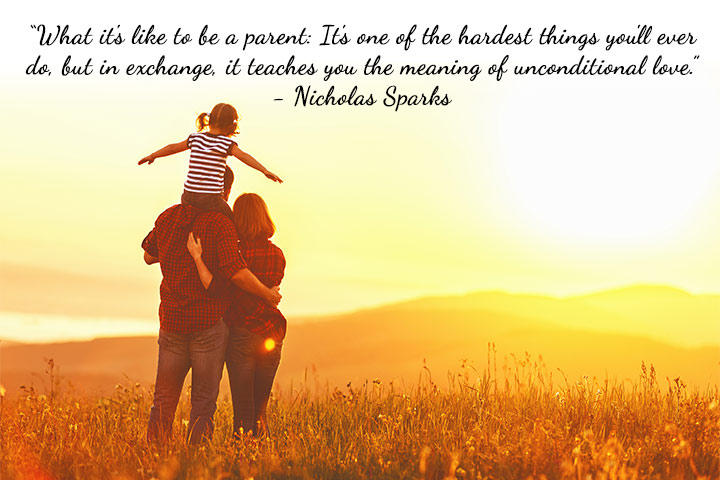 Inspirational parenting love quotes