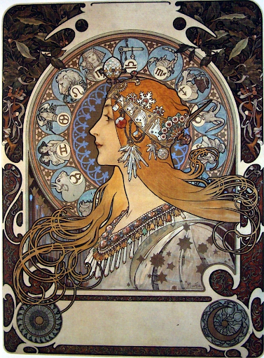 Alphonse Mucha's Paintings as A Home Decor 