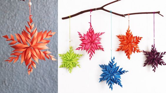 Snowflakes for Wall Decoration Ideas