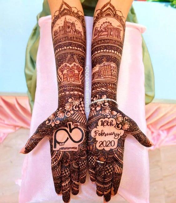 Mehndi Design For Brides