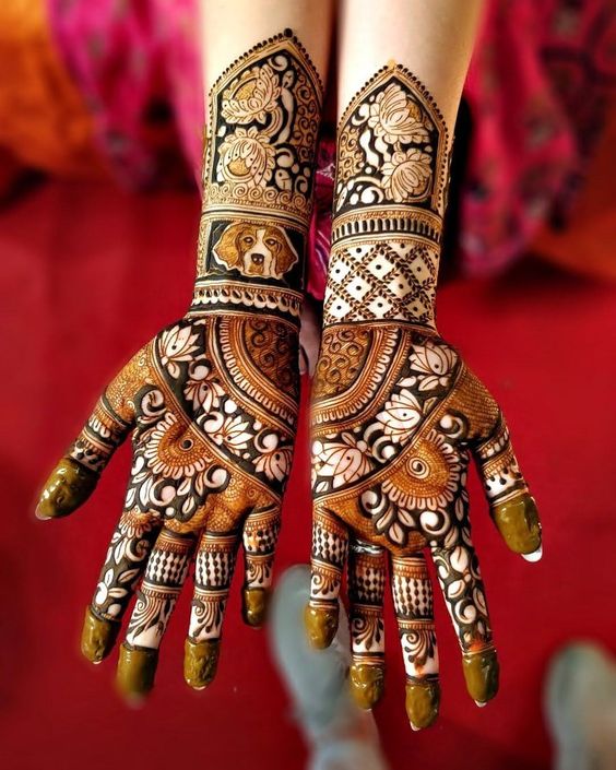Mehndi Design For Brides