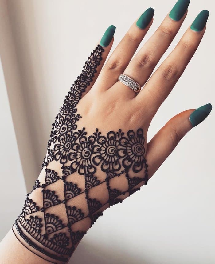Lace Pattern For Hands