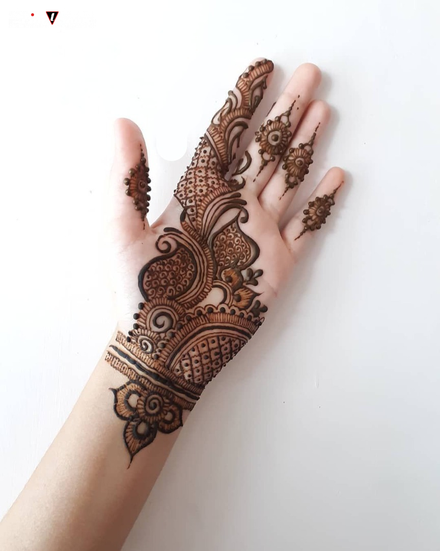 Arabic Mehndi Designs For Front Hand