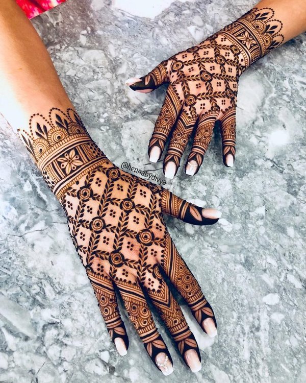 Gorgeous Finger Mehndi Designs