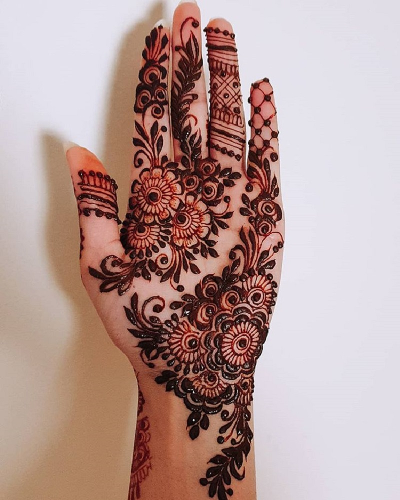 30 unique finger mehndi designs that are stunningly beautiful - Tuko.co.ke