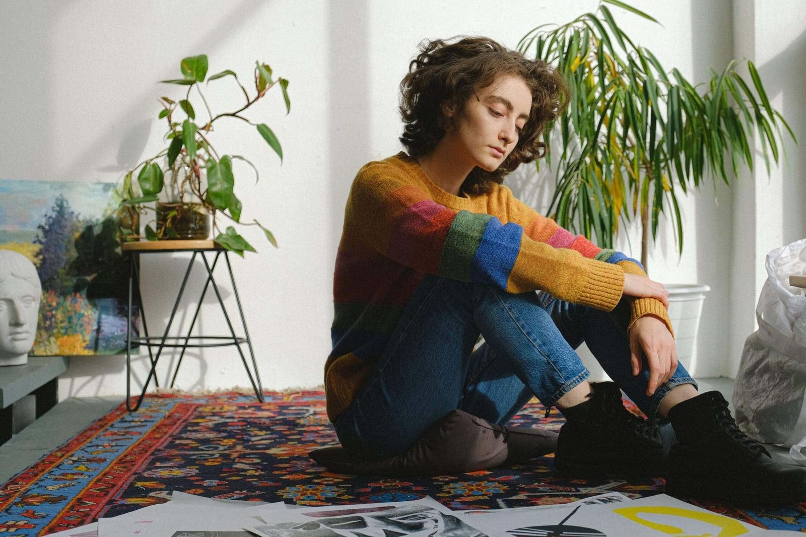 How To Deal With Sad Thoughts Web Splashers