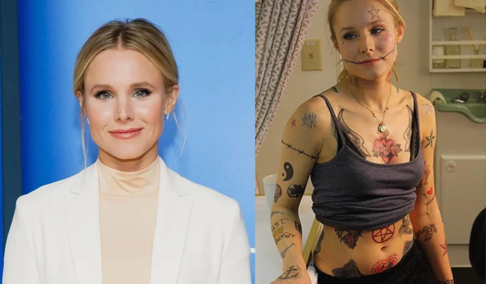 how many tattoos does kristen bell have