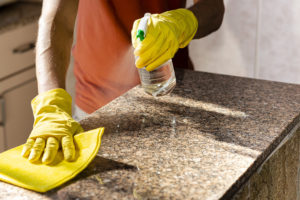 how to get paint off countertops