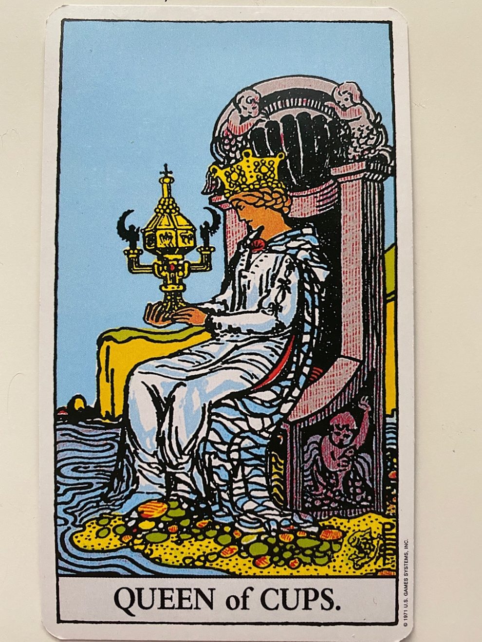 The Queen of Cups as Feelings